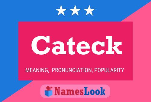 Cateck Name Poster