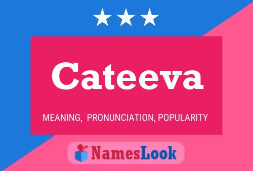 Cateeva Name Poster