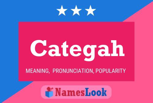 Categah Name Poster