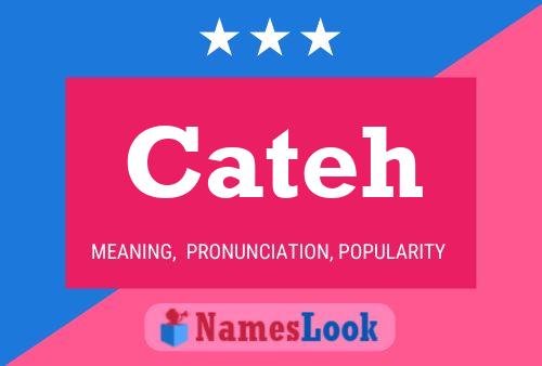 Cateh Name Poster