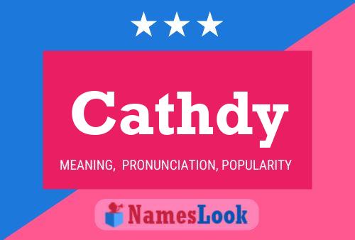 Cathdy Name Poster