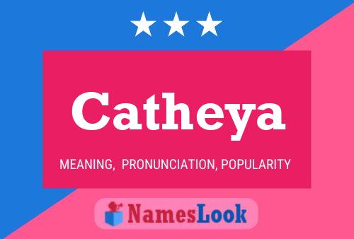 Catheya Name Poster