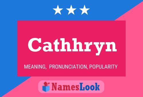 Cathhryn Name Poster