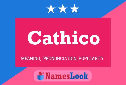 Cathico Name Poster