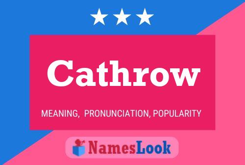 Cathrow Name Poster