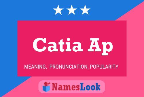 Catia Ap Name Poster