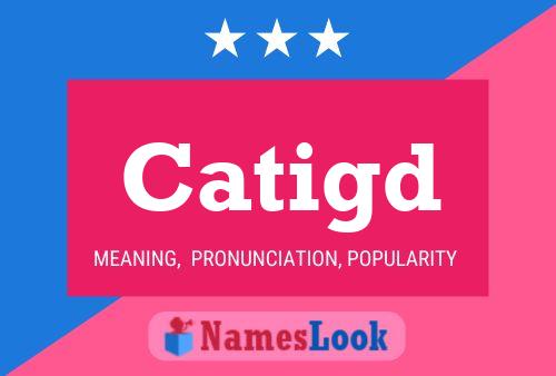 Catigd Name Poster