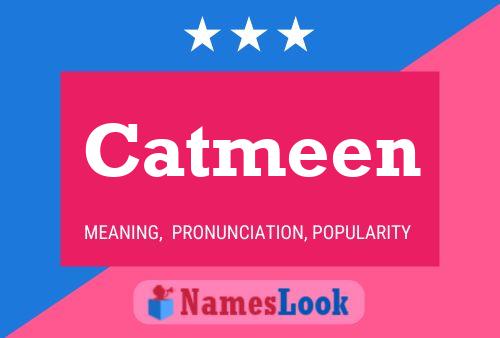 Catmeen Name Poster