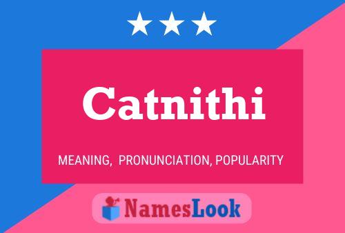 Catnithi Name Poster