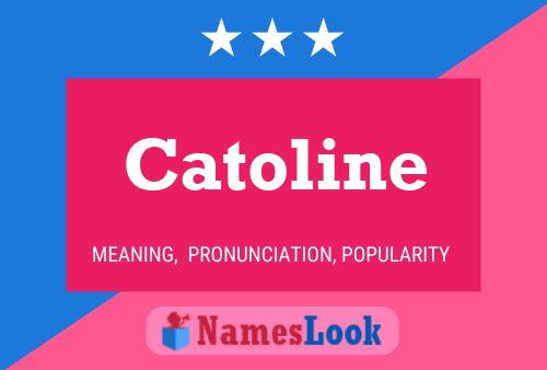 Catoline Name Poster