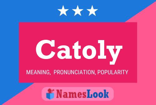 Catoly Name Poster