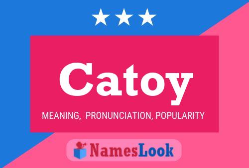 Catoy Name Poster