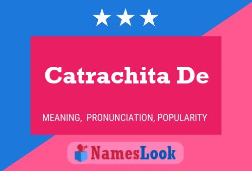 Catrachita De Name Poster