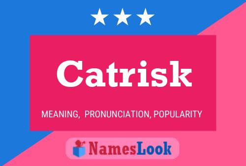 Catrisk Name Poster