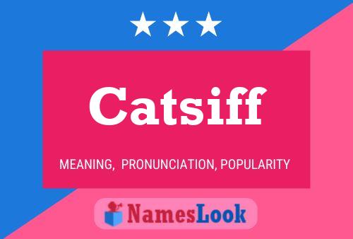 Catsiff Name Poster