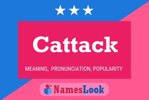 Cattack Name Poster