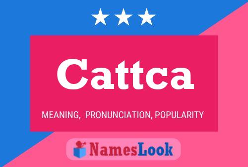 Cattca Name Poster