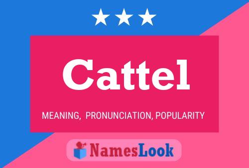 Cattel Name Poster