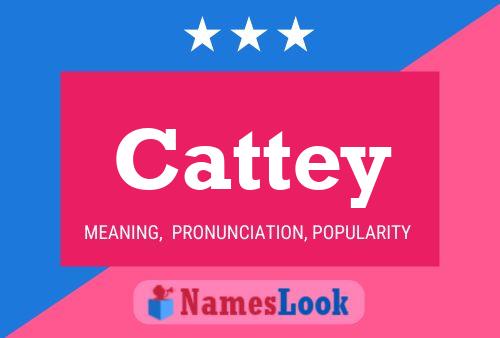 Cattey Name Poster