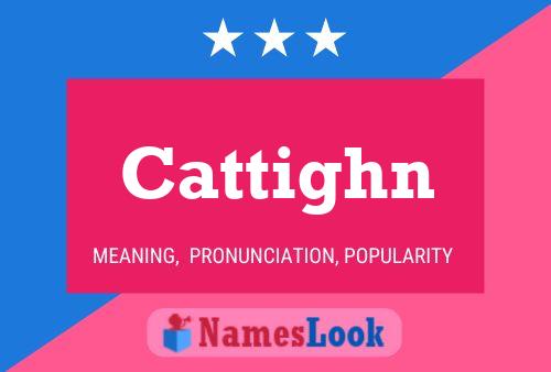 Cattighn Name Poster