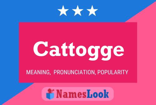 Cattogge Name Poster