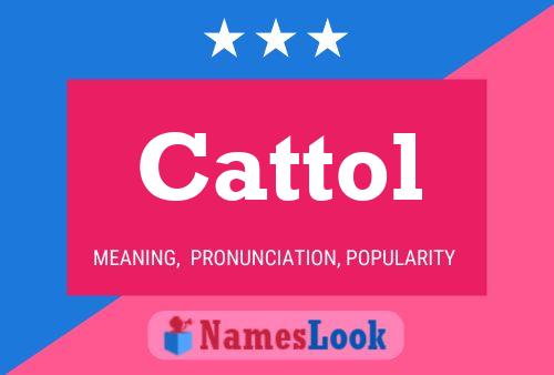 Cattol Name Poster