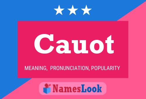 Cauot Name Poster