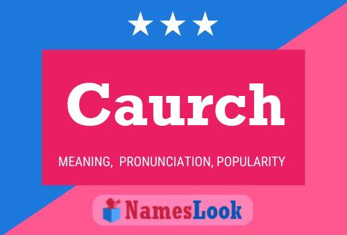 Caurch Name Poster