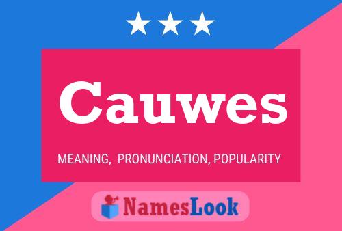 Cauwes Name Poster