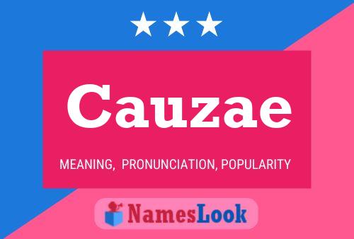 Cauzae Name Poster