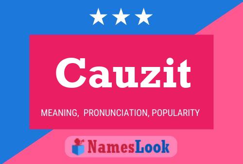 Cauzit Name Poster