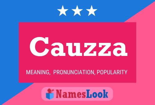 Cauzza Name Poster