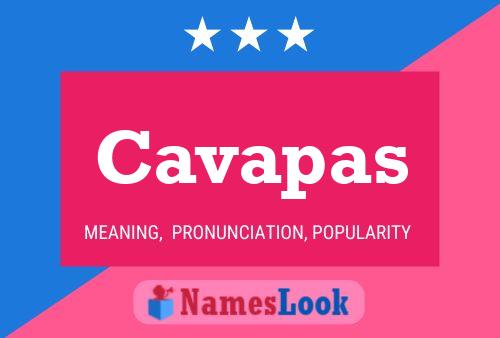 Cavapas Name Poster