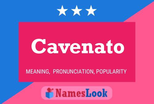 Cavenato Name Poster