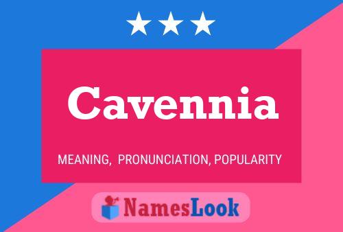 Cavennia Name Poster