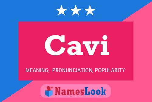 Cavi Name Poster