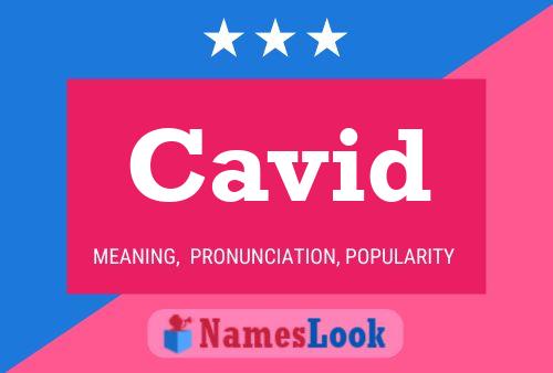 Cavid Name Poster