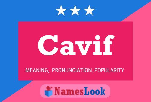 Cavif Name Poster