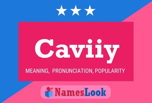 Caviiy Name Poster