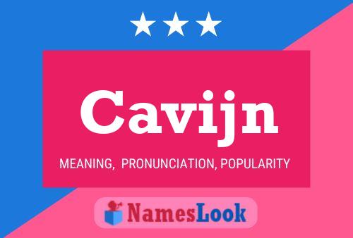 Cavijn Name Poster