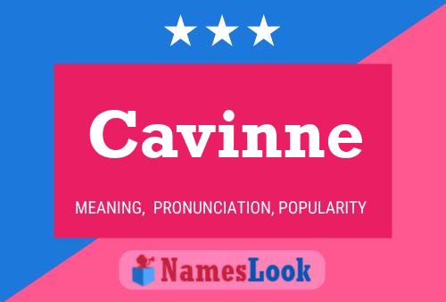 Cavinne Name Poster