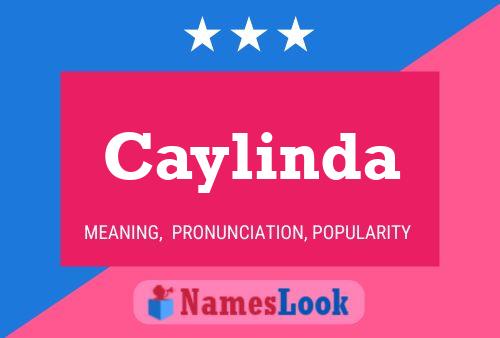 Caylinda Name Poster