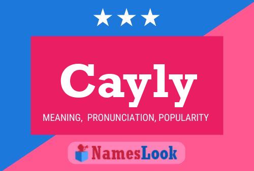 Cayly Name Poster