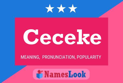 Ceceke Name Poster