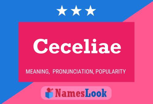 Ceceliae Name Poster