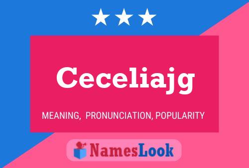 Ceceliajg Name Poster