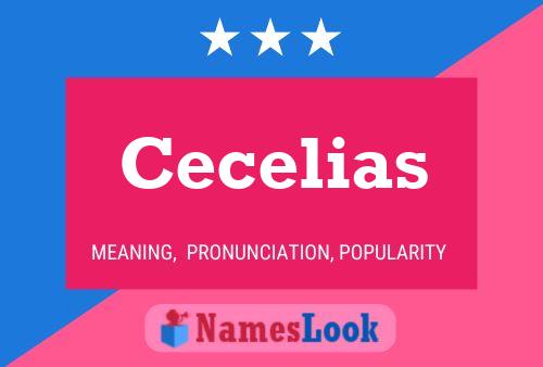 Cecelias Name Poster