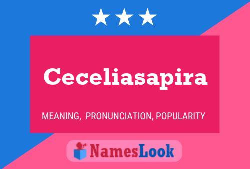 Ceceliasapira Name Poster