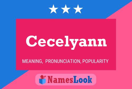 Cecelyann Name Poster