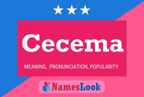 Cecema Name Poster